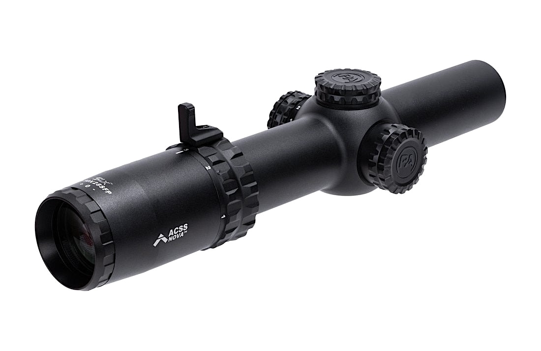 Primary Arms, SLx 1-10X28 SFP Rifle Scope, ACSS Nova Illuminated Reticle, MOA