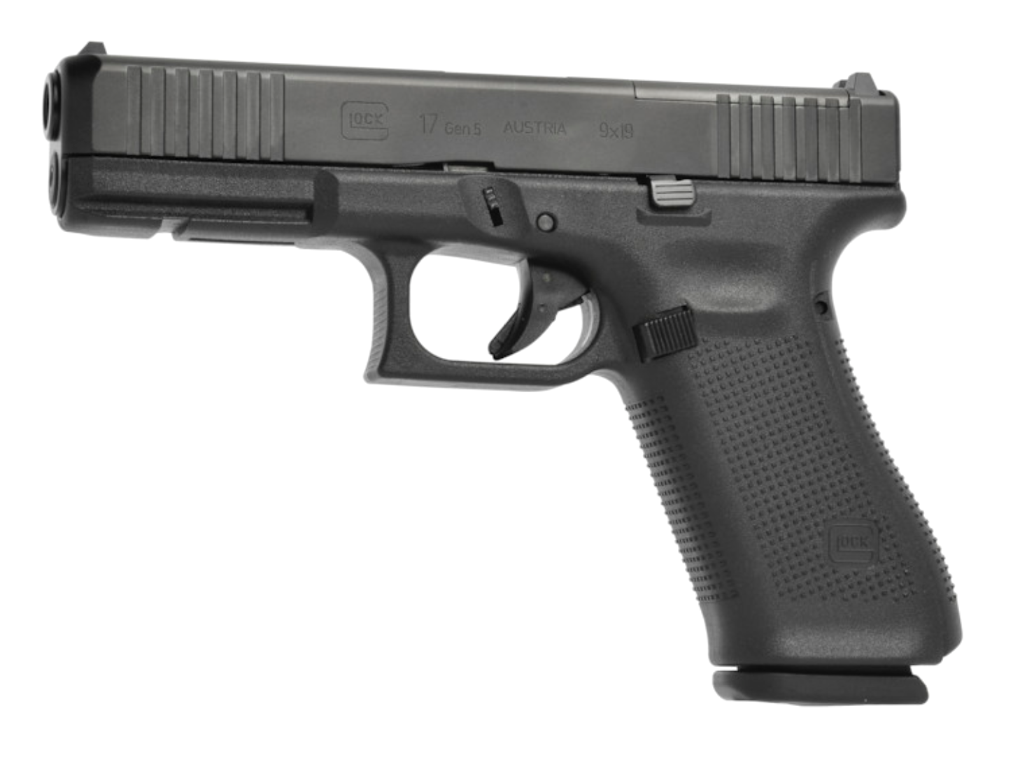 Glock 17 Gen5 MOS, 4.48” Barrel, 9mm, Black