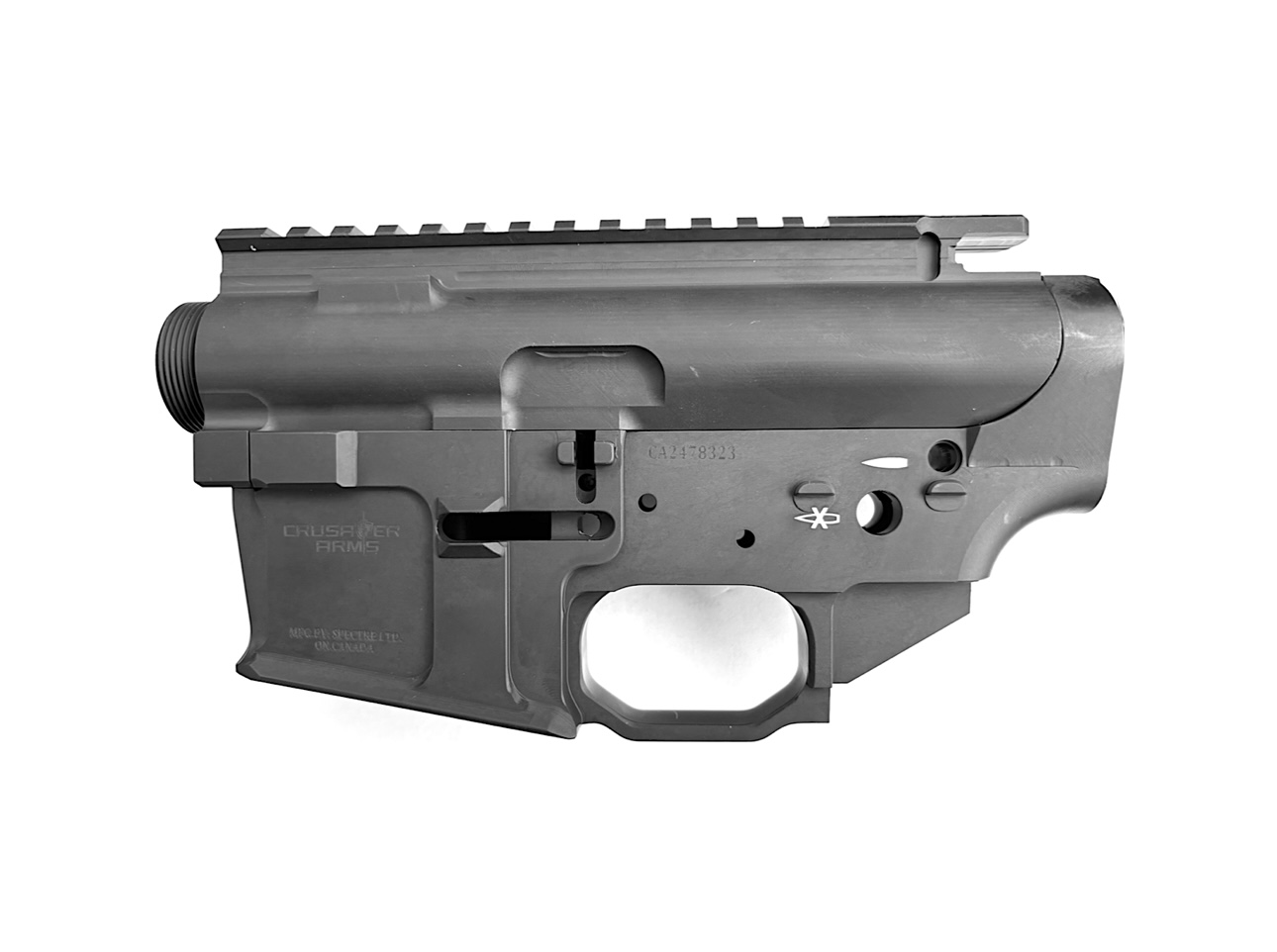 Crusader Arms, CRYPTO 556 Stripped Receiver Set, Black