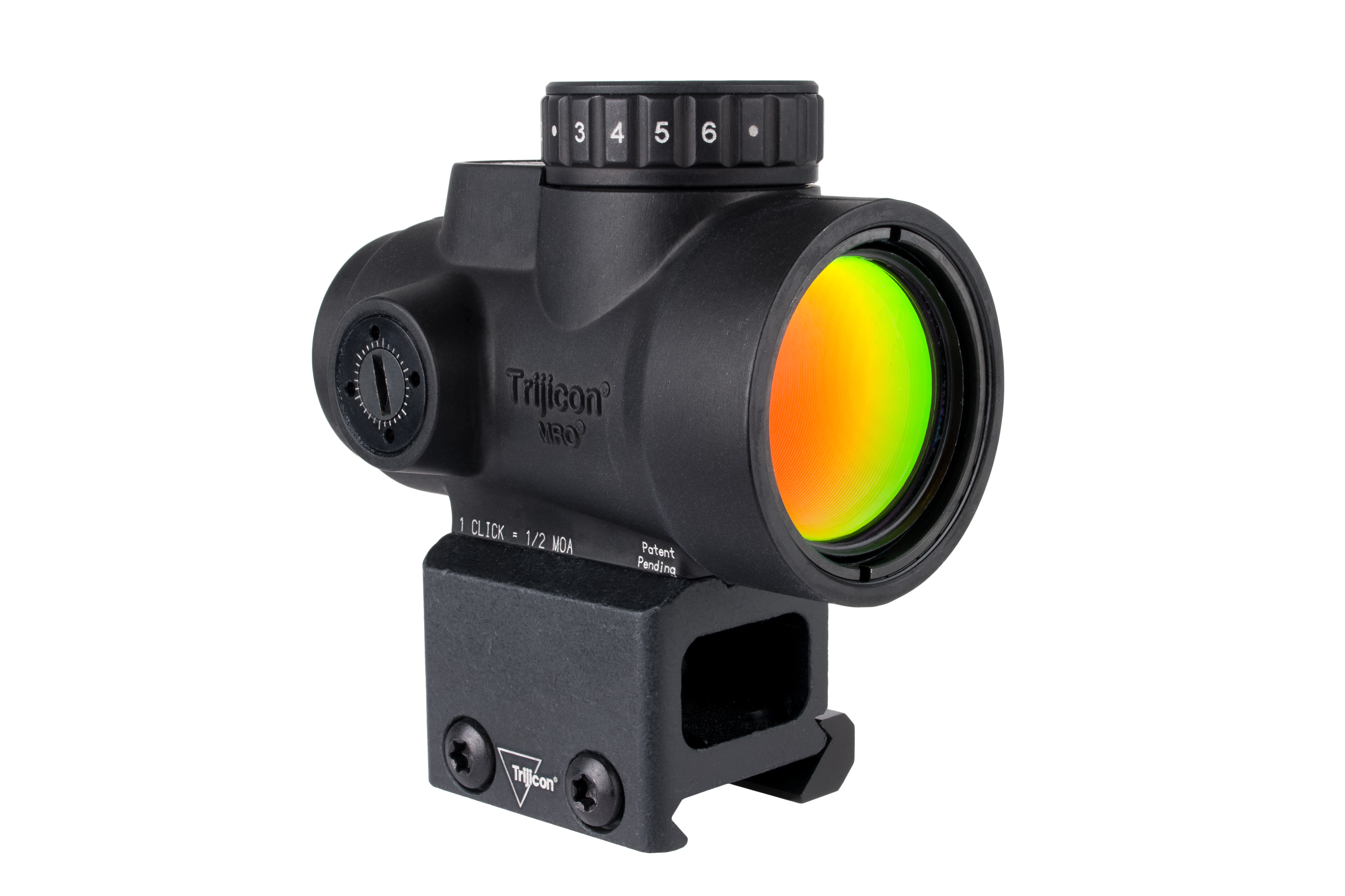 Trijicon MRO SD Reflex Sight 1x25, 2.0 MOA Red Dot, Lower 1/3 Co