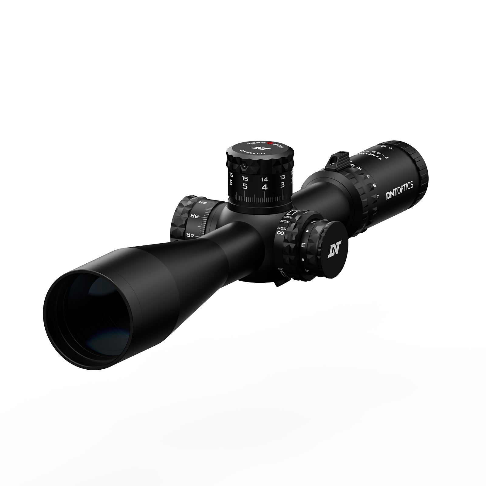 DNT Optics, TheOne 7-35X56 FFP Illuminated, TOR Reticle, Zero Stop